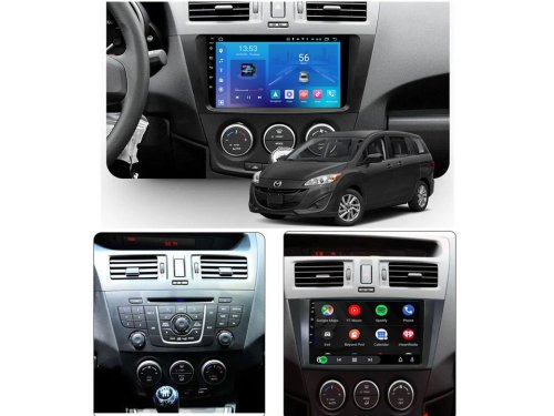 Штатная магнитола FORS.auto M150 для Mazda 5 Premacy (2+32Gb, 9") 2009-2012