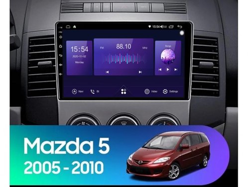 Штатна магнітола FORS.auto M150 для Mazda 5 (2+32Gb, 9") 2005-2010