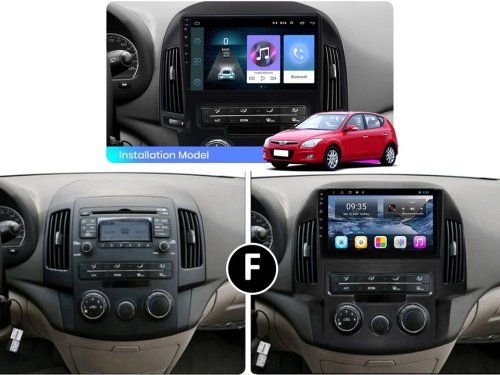 Штатная магнитола FORS.auto M200 для Hyundai I30 (2+32Gb, 9", Manual AC) 2008-2011