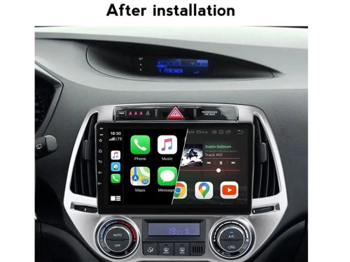 Штатна магнітола FORS.auto M200 для Hyundai I20 (2+32Gb, 9", Auto AC) 2012-2014