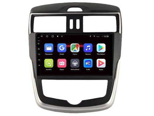 Штатная магнитола FORS.auto M200 для Nissan Tiida (Auto AC) 2016+