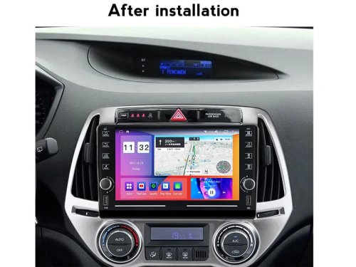 Штатная магнитола FORS.auto K100 для Hyundai I20 (1+16Gb, 8", Auto AC) 2012-2014