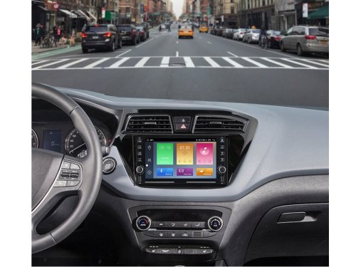 Штатная магнитола FORS.auto K100 для Hyundai I20 (1+16Gb, 8") 2014-2015