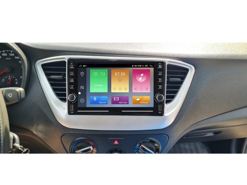 Штатная магнитола FORS.auto K100 для Hyundai Accent/Verna (1+16Gb, 9") 2018+