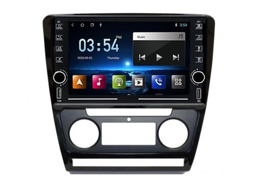 Штатная магнитола FORS.auto K100 для Skoda Superb (Auto AC) 2010-2014