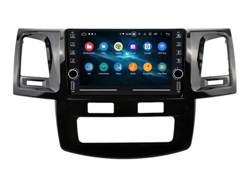 Штатная магнитола FORS.auto K100 для Toyota Hilux (Auto AC) 2012