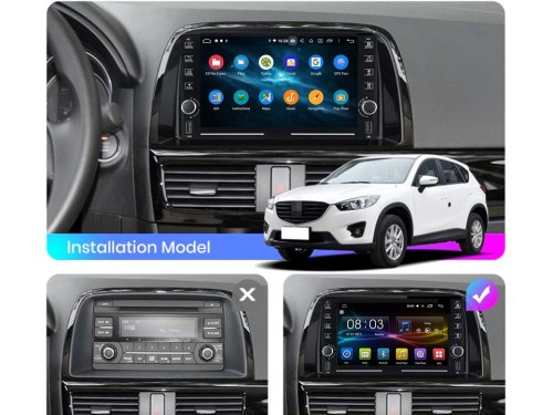 Штатная магнитола FORS.auto K150 для Mazda CX-5 (2+32Gb, 9") 2012-2016