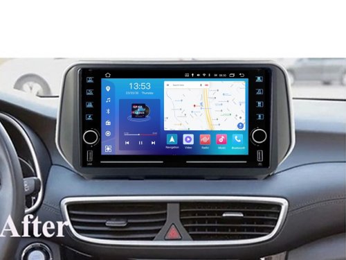 Штатная магнитола FORS.auto K150 для Hyundai Santa Fe (2+32Gb, 9") 2018+