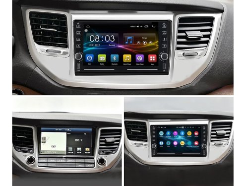 Штатная магнитола FORS.auto K150 для Hyundai Tucson/IX35 (2+32Gb, 8") 2015-2017