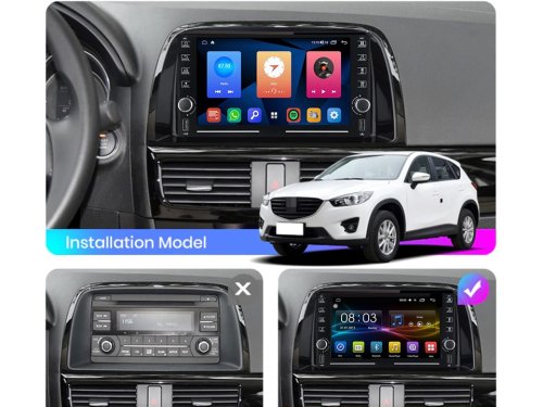 Штатная магнитола FORS.auto K200 для Mazda CX-5 (2+32Gb, 9") 2012-2016