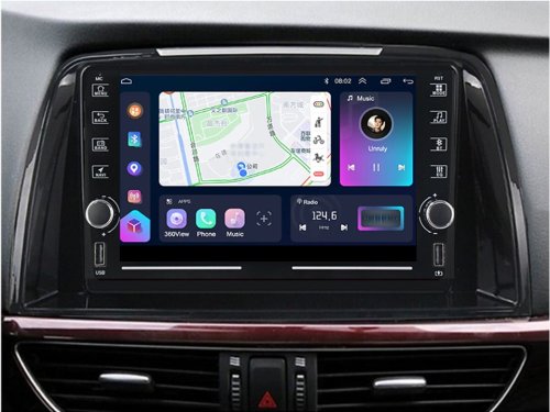 Штатная магнитола FORS.auto K200 для Mazda 6 (2+32Gb, 8") 2012-2016