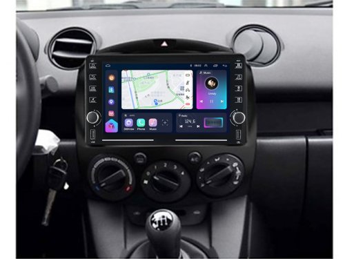 Штатная магнитола FORS.auto K200 для Mazda 2 (2+32Gb, 8") 2007-2014