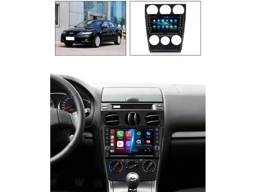 Штатная магнитола FORS.auto K200 для Mazda 6 (2+32Gb, 8") 2002-2008