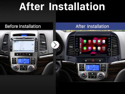 Штатная магнитола FORS.auto K150 для Hyundai Santa Fe (2+32Gb, 8") 2006-2012