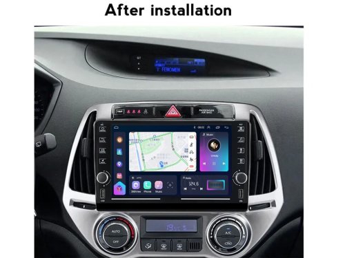 Штатная магнитола FORS.auto K150 для Hyundai I20 (2+32Gb, 8", Auto AC) 2012-2014