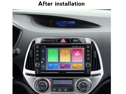 Штатна магнітола FORS.auto K200 для Hyundai I20 (2+32Gb, 8", Auto AC) 2012-2014