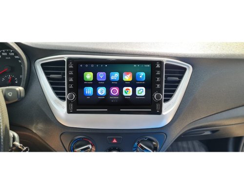 Штатна магнітола FORS.auto K200 для Hyundai Accent/Verna (2+32Gb, 8") 2018+