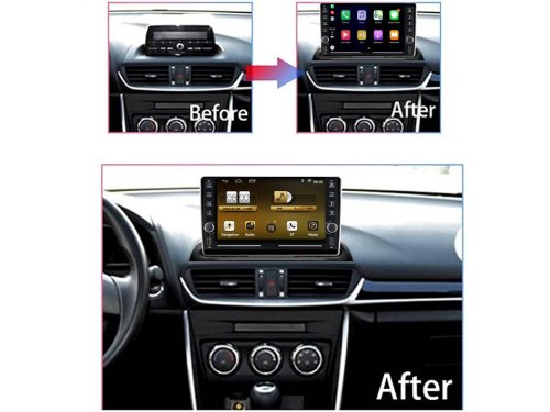 Штатна магнітола FORS.auto K200 для Mazda CX-4 (2+32Gb, 9") 2016-2019