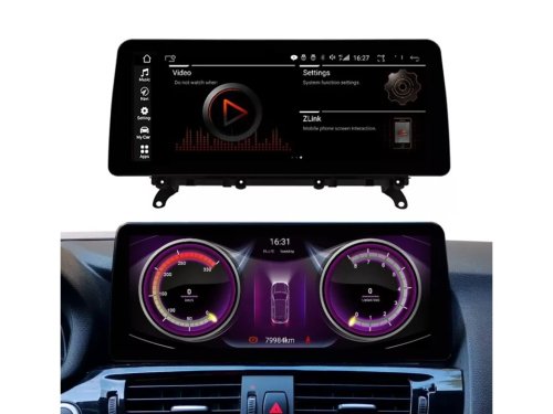 Штатна магнітола FORS.auto для BMW X3/X4 F25/26 CIC (4+64, 12.3") 2011-2012