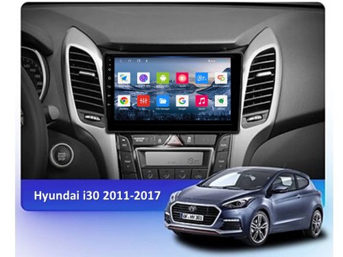 Штатная магнитола FORS.auto M150 для Hyundai i30 (2+32Gb, 9") 2011-2017
