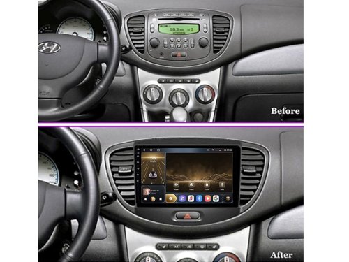 Штатна магнітола FORS.auto M200 для Hyundai i10 (2+32Gb, 9") 2008-2012