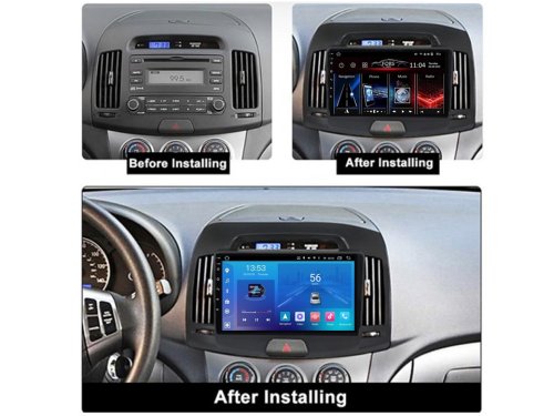 Штатна магнітола FORS.auto M100 для Hyundai Accent 2009-2012/Verna (1+16Gb, 9") 2008-2011