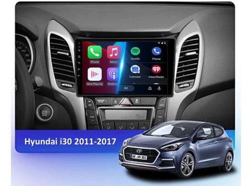 Штатна магнітола FORS.auto M100 для Hyundai i30 (1+16Gb, 9") 2011-2017