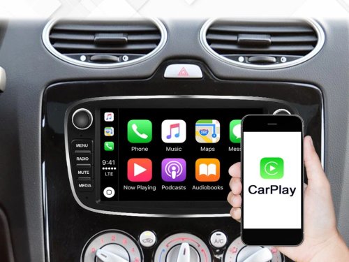 Штатная магнитола FORS.auto M200 для Ford Focus/Mondeo/S-Max/C-Max/Kuga/Fiesta/Fusion (2+32Gb, 7 inch, black) 2007-2011