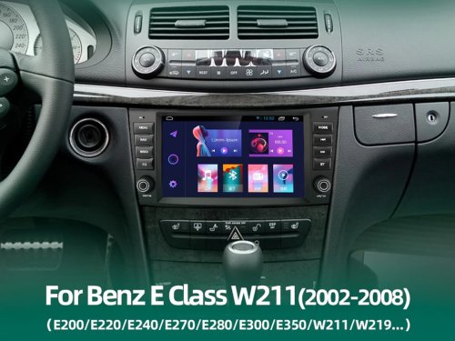 Штатна магнітола FORS.auto M200 для Mercedes Benz W211 (2+32Gb, 7 inch) 2002-2008