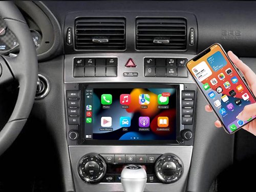 Штатная магнитола FORS.auto M200 для Mercedes Benz W203 (2+32Gb, 7 inch) 2004-2007