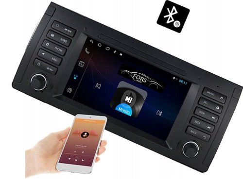Штатная магнитола FORS.auto M180 для BMW 5-Series (E39) 1995-2003/X5 (E53) 1999-2006