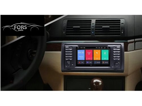 Штатная магнитола FORS.auto M180 для BMW 5-Series (E39) 1995-2003/X5 (E53) 1999-2006