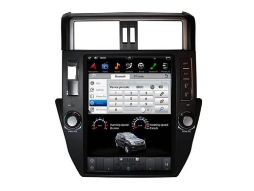 Штатна магнітола FORS.auto TESLA для Toyota Prado (4+32Gb,12.1") 2014-2017