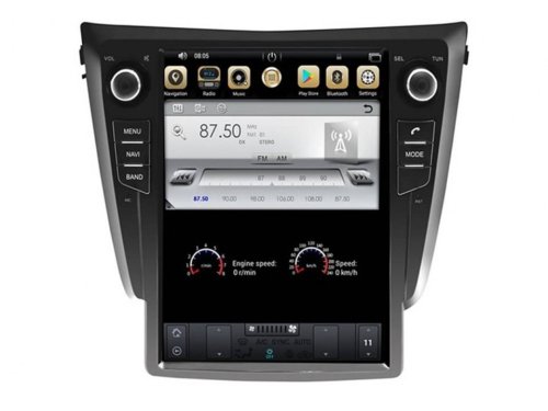 Штатная магнитола FORS.auto TESLA для Nissan Qashqai/X-trail (4+32Gb, 12.1") 2014-2016