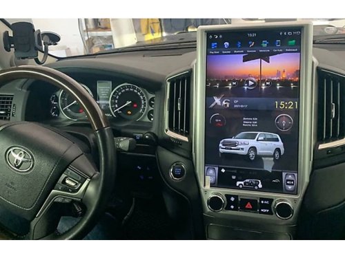 Штатна магнітола FORS.auto TESLA для Toyota Land Cruiser (4+32Gb, 13.3") 2016-2018