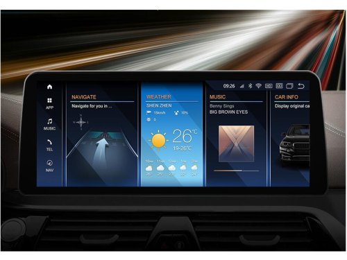 Штатна магнітола FORS.auto для BMW X5/X6 CIC (4+32, 10.25") 2011-2012