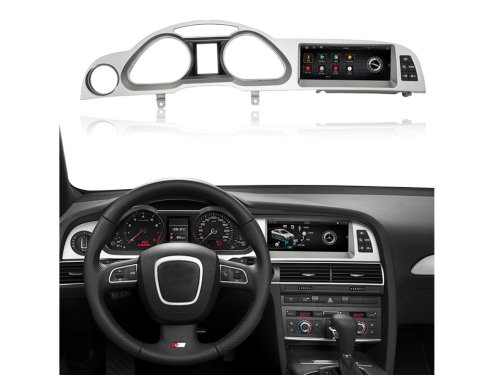 Штатная магнитола FORS.auto для Audi A6L (8+64GB, 8.8") 2005-2009