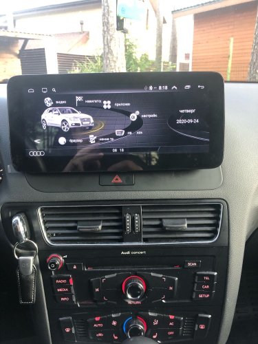 Штатная магнитола FORS.auto для Audi Q5/Low (8+64GB, 12.3") 2009-2017