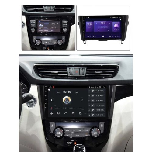 Штатная магнитола FORS.auto M150-T3L для Nissan Qashqai/X-trail-климат и кондиционер 2013-2020
