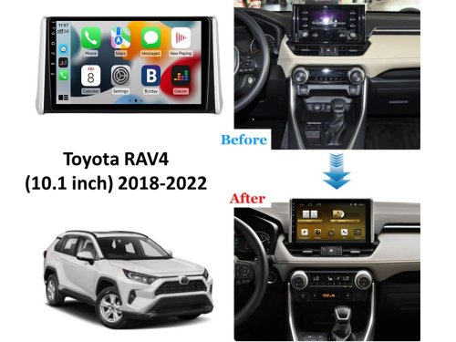 Штатная магнитола FORS.auto M150-T3L для Toyota RAV4 2019+