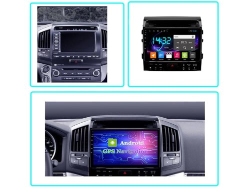 Штатна магнітола FORS.auto M150-T3L для Toyota Land Cruiser 200 2008-2015