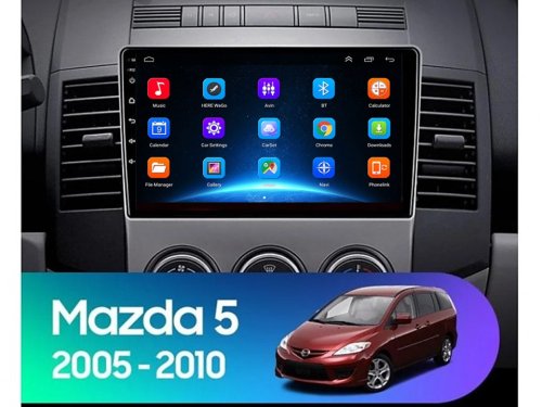 Штатна магнітола FORS.auto M300 для Mazda 5 (3+32Gb, 9") 2005-2010