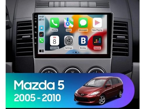 Штатная магнитола FORS.auto M400 для Mazda 5 (4+64Gb, 9") 2005-2010