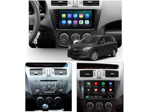 Штатная магнитола FORS.auto M400 для Mazda 5 Premacy (4+64Gb, 9") 2009-2012