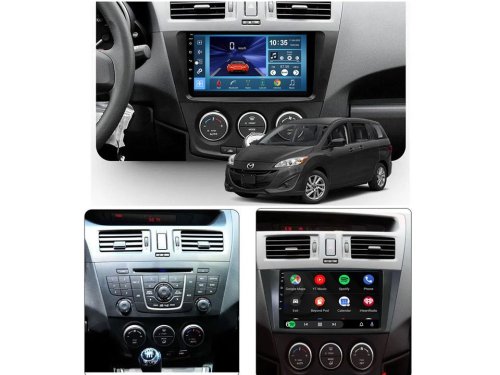 Штатная магнитола FORS.auto M500 для Mazda 5 Premacy (4+64Gb, 9") 2009-2012