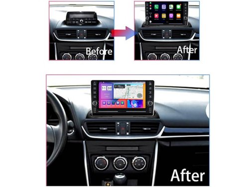 Штатна магнітола FORS.auto К400 для Mazda CX-4 (4+64Gb, 9") 2016-2019