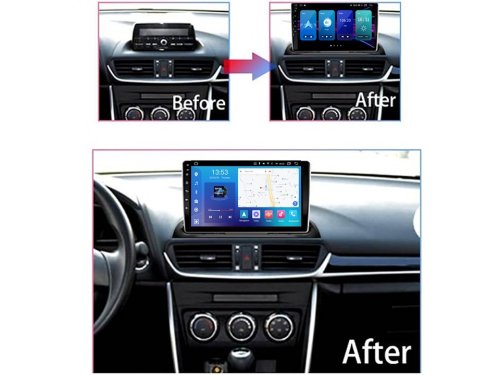 Штатная магнитола FORS.auto M600 для Mazda CX-4 (6+128Gb, 10") 2016-2019