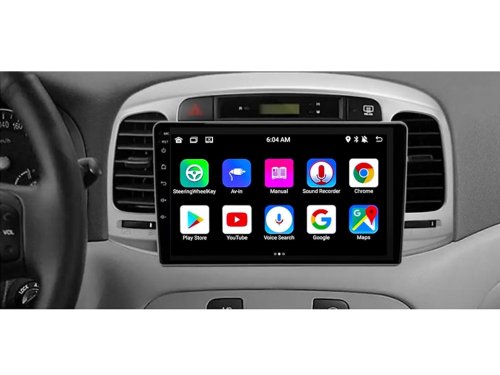 Штатна магнітола FORS.auto M400 для Hyundai Accent 2009-2012/Verna (4+64Gb, 9") 2008-2011