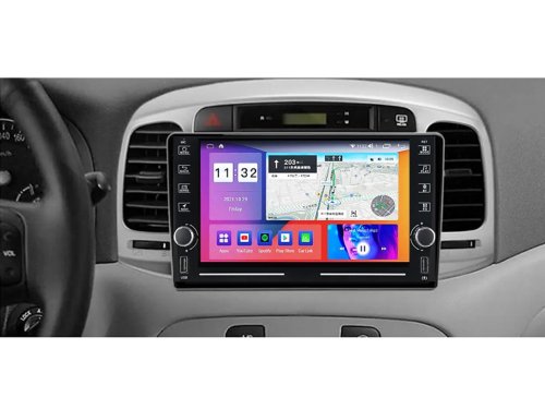 Штатная магнитола FORS.auto K150 для Hyundai Accent 2009-2012/Verna (2+32Gb, 8") 2008-2011