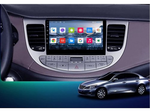 Штатная магнитола FORS.auto M500 для Hyundai Genesis (4+64Gb, 9") 2008-2013